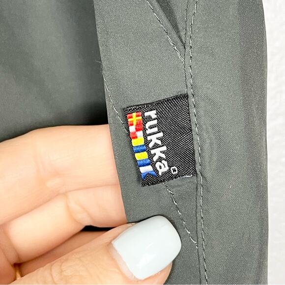 Rukka waterproof pants woman’s size EU 36 gray elastic waistband - Picture 3 of 10